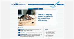 Desktop Screenshot of eidcompany.be